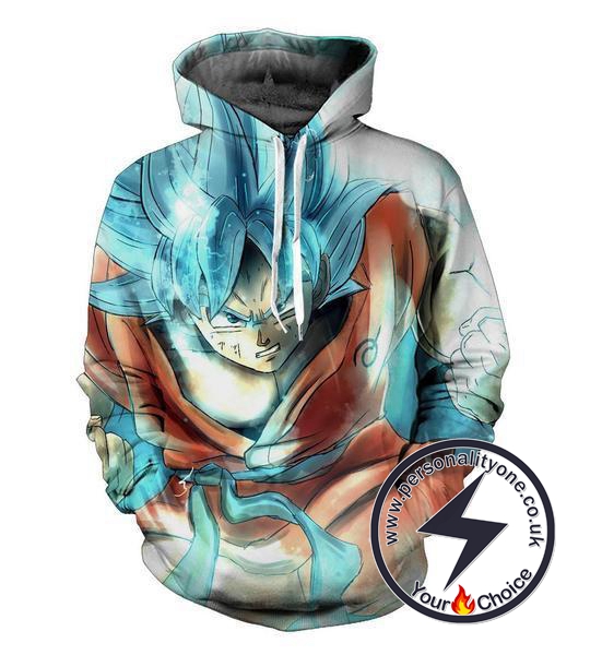 Dragon Ball Z - SSj God 3D - Hoodies